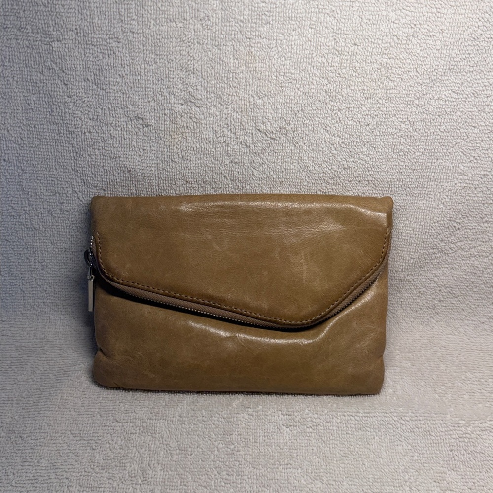 HOBO Tan Leather Clutch/Cross body